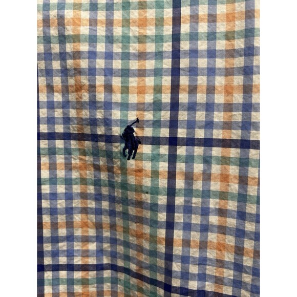 Ralph Lauren Classic Men’s Long Sleeve Button Down Spring Colors Lg *small Flaw* - Picture 2 of 9